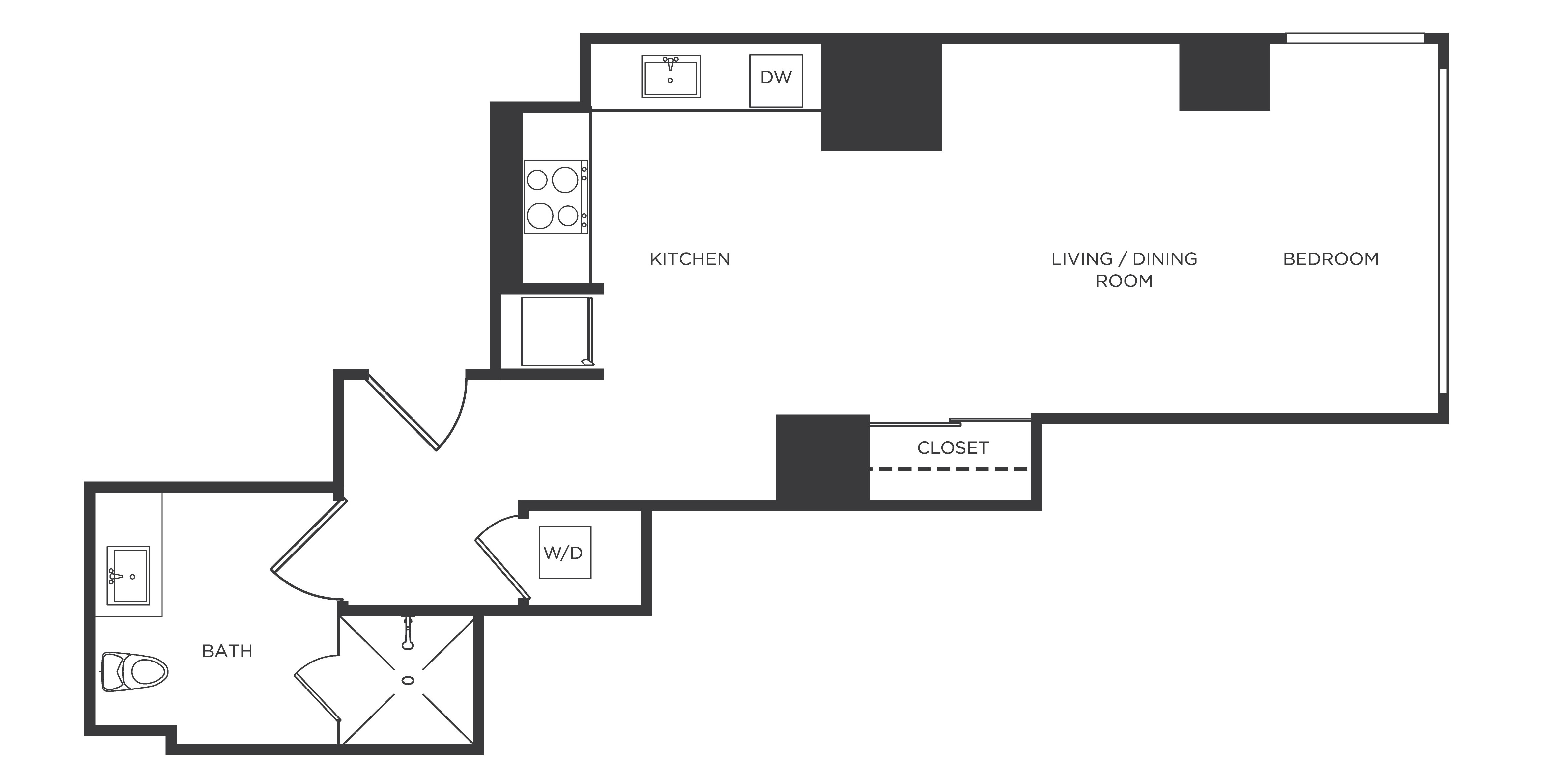 Floor Plan Image of Apartment Apt 0503